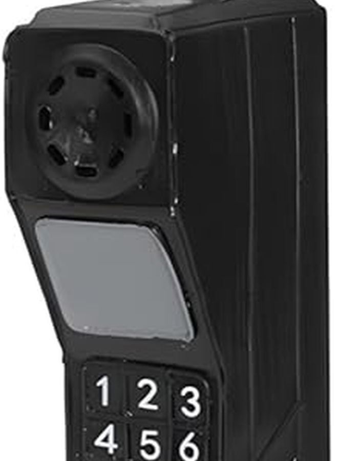 Black Retro Mobile Phone Display Prop for Photography Staging Decor - Image 1